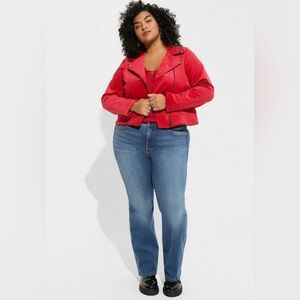 4. Velveteen Moto Jacket